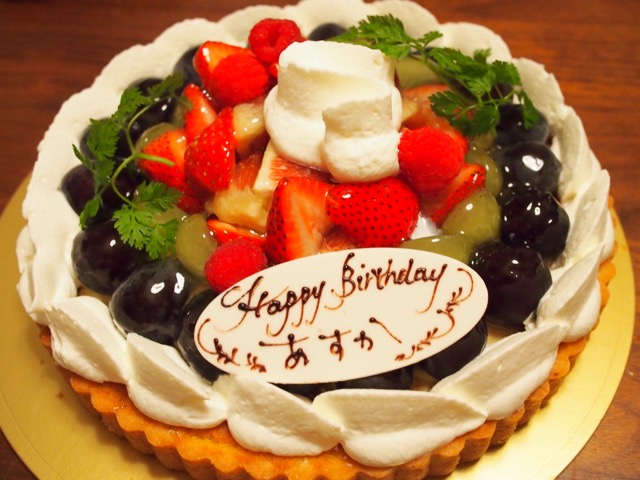 家族でお誕生日会
